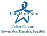 The Blue Star - Colon cancer: Preventable, Treatable, Beatable!